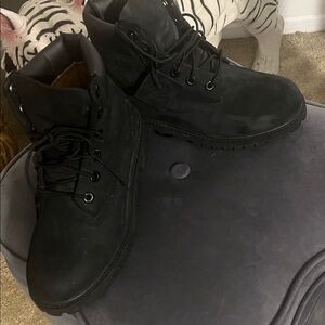 Timberland Men's Dark Leather Boots